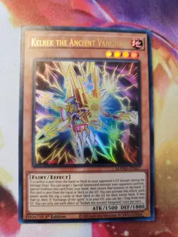 YUGIOH Magnificent Mavens - Kelbek the Ancient Vanguard Ultra Rare MAMA-EN027 NM - Image 1