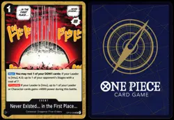 NEVER EXISTED. IN THE FIRST PLACE. OP13-098 OP13 CARRYING ON HIS WILL NM - Image 1