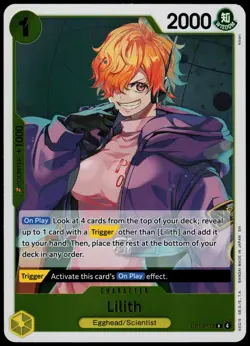 LILITH OP13-113 OP13 CARRYING ON HIS WILL ONE PIECE RARE 2025 NM - Image 2