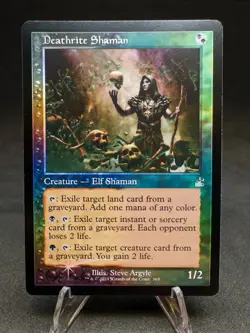 Deathrite Shaman (Retro Frame) Ravnica Remastered Foil NM - Image 1