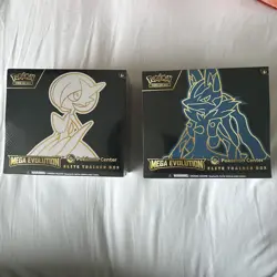 Pokemon TCG Mega Evolution Pokemon Center ETB Both ETBs NEW & SEALED - Image 1