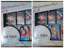 One Piece Illustration Box Vol 1 & 2 Bundle Factory Sealed 2025 Bandai OP - Image 1