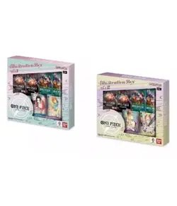 2025 Bandai OP One Piece Illustration Box Vol 1 & 2 Bundle / IN HAND - Image 1