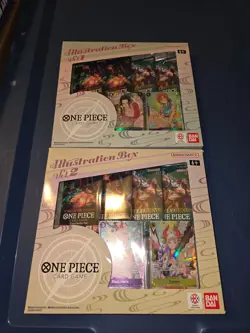 2025 Bandai OP One Piece Illustration Box Vol 1 & 2 Bundle / IN HAND/ BRAND NEW - Image 2