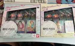 2025 Bandai OP One Piece Illustration Box Vol 1 & 2 Bundle / IN HAND/ BRAND NEW - Image 1