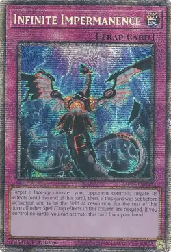 Yugioh! Infinite Impermanence - MP25-EN032 - Starlight Rare - 1st Edition Near M - Image 1