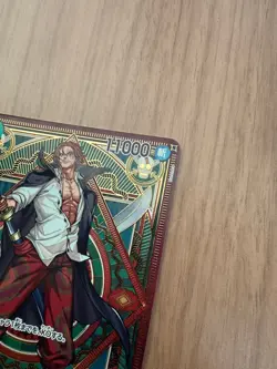 Shanks ST16-004 SR SP Parallel A Fist of Divine Speed ONE PIECE Card Japanese NM - Image 5