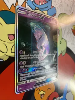 Pokemon TCG Mewtwo GX Shining Legends Secret Rare 78/73 Holo Full Art Nm - LP - Image 2