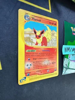Pokemon Card Flareon Skyridge E Series WOTC Vintage Non Holo 8/144 304 💎NM💎 - Image 3