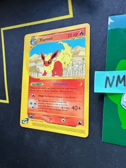 Pokemon Card Flareon Skyridge E Series WOTC Vintage Non Holo 8/144 304 💎NM💎 - Image 4