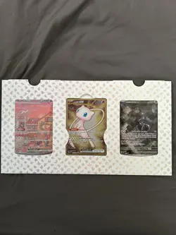 Pokemon TCG 151 UPC Promo Set Mew 053, Mewtwo 052, Metal Mew 205 New Sealed - Image 1