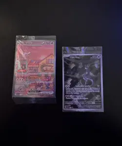 Pokemon TCG 151 UPC Promo Set Mew 053, Mewtwo 052, Metal Mew 205 New (SEALED) - Image 3