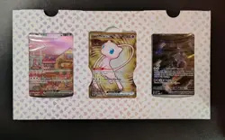 Pokemon TCG 151 UPC Promo Set Mew 053, Mewtwo 052, Metal Mew 205 New (SEALED) - Image 1