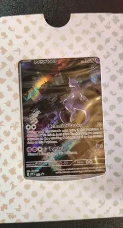 Pokemon TCG 151 UPC Promo Set Mew 053, Mewtwo 052, Metal Mew 205 New (SEALED) - Image 4