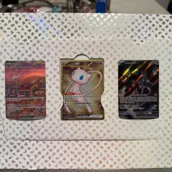 Pokemon TCG 151 UPC Promo Set Mew 053, Mewtwo 052, Metal Mew 205 New Sealed - Image 1