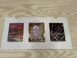 Pokemon TCG 151 UPC Promo Set Mew 053, Mewtwo 052, Metal Mew 205 New (SEALED) - Image 1