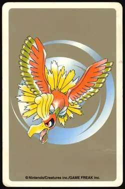 MACHAMP NO. 068 3 OF SPADES GOLD POKEMON POKER CARD JAPANESE GOLD 1999 - Image 3