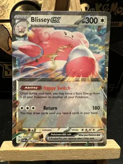 Pokemon Card - Blissey ex - 134/167 - Twilight Masquerade - Image 1