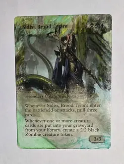 Sidisi, Brood Tyrant 199 MTG MAGIC THE GATHERING rare Khans of Tarkir ALTERED - Image 1