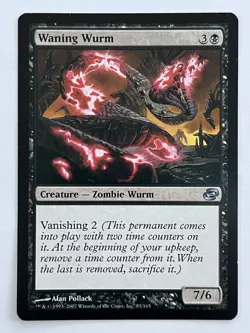 Waning Wurm - Planar Chaos - Magic: The Gathering - MtG - Image 1