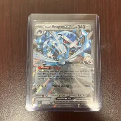 Pokemon TCG Steven's Metagross EX 145/182 Double Rare Mint NM Condition - Image 1