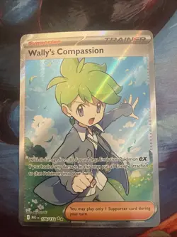Pokemon TCG: Wally's Compassion 176/132 Me01: Mega Evolution Holo NM - Image 1