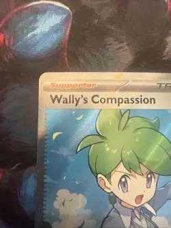 Pokemon TCG: Wally's Compassion 176/132 Me01: Mega Evolution Holo NM - Image 2
