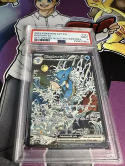 2024 POKEMON SVP EN-SV BLACK STAR PROMO #131 KINGDRA EX PSA 9 - Image 1