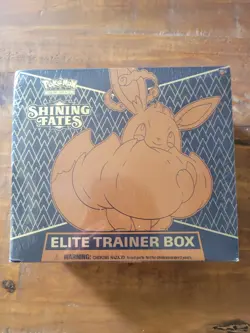 Pokemon TCG Shining Fates Elite Trainer Box ETB Sealed [ Minor Tear] 820650808173 - Image 2