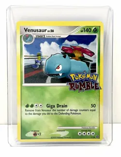 Venusaur Lv.56 1/16 - Pokemon Rumble - Holo Stamped - Pokemon TCG 2009 Vintage - Image 1