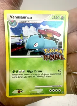 Venusaur Lv.56 1/16 - Pokemon Rumble - Holo Stamped - Pokemon TCG 2009 Vintage - Image 3