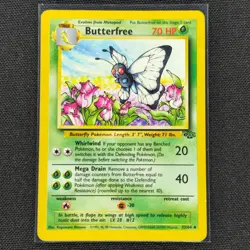 Butterfree - 33/64 - Uncommon - Jungle Set - Pokemon Card - MP - Image 1