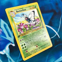 Butterfree - 33/64 - 1st Edition Jungle Set - Pokemon Card - MP - Image 3