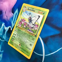 Butterfree - 33/64 - 1st Edition Jungle Set - Pokemon Card - MP - Image 4
