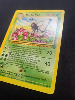 BUTTERFREE - 33/64 - JUNGLE - POKEMON CARD - MP - Image 2