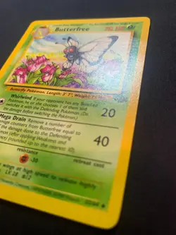 BUTTERFREE - 33/64 - JUNGLE - POKEMON CARD - MP - Image 3