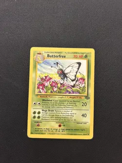 Butterfree 33/64 | Base Set Jungle | Non Holo Pokemon Card MP - Image 1