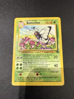 Butterfree 33/64 | Jungle | Uncommon Pokemon Card | MP - Image 1