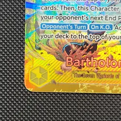 Bartholomew Kuma OP12-119 Legacy Of The Master SEC One Piece English TCG NM - Image 5