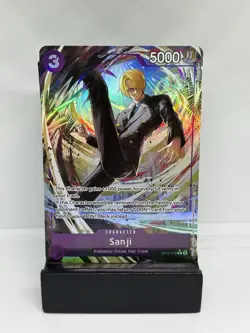 2025 One Piece OP12-070 Sanji Alt Art Rare - Image 1
