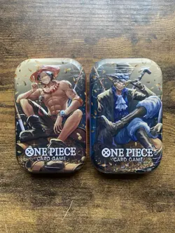 One Piece Tin Pack Set Vol 2 Factory Sealed 2 TIN LOT IN HAND Ready To Ship New - Image 1