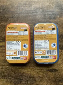One Piece Tin Pack Set Vol 2 Factory Sealed 2 TIN LOT IN HAND Ready To Ship New - Image 2