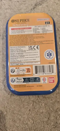 One Piece Tin Pack Set Vol. 2 Sabo - In Hand Bandai TCG Volume Two - Image 2