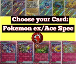 Pokemon EX: Choose Your Card! Double Rare English Near Mint Huge Selection TCG - Image 1