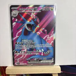 Pokemon TCG Salamence Ex Ultra Rare 177/159 Journey Together Near Mint - Image 1