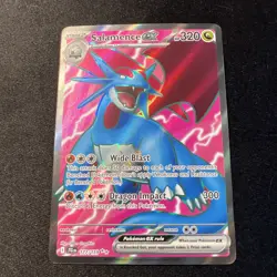 Pokemon TCG Salamence Ex Ultra Rare 177/159 Journey Together Near Mint - Image 1