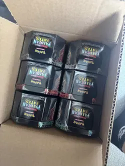 Pokemon TCG Paldean Fates Set of 3 Tins Brand New & Sealed ✅ 4 Pack Tin Art Set - Image 2