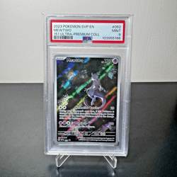 2023 POKEMON SVP EN-SV PROMO 151 ULTRA-PREMIUM COLLECTION #052 MEWTWO PSA 9 - Image 1