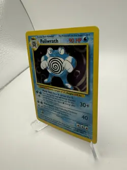 Pokemon TCG - Poliwrath 13/102 Base Set Holo Rare WOTC 1999 - Image 2