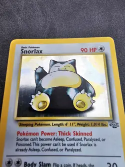 Pokemon TCG Holo Bundle Fossil Jungle Snorlax, Flareon, Haunter - Image 2